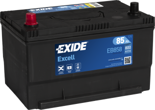 Exide Excell 85   EB858