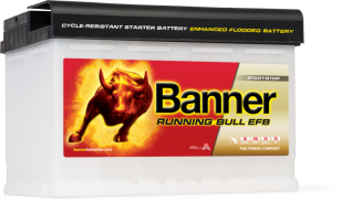 Banner Running Bull EFB 70   P57000