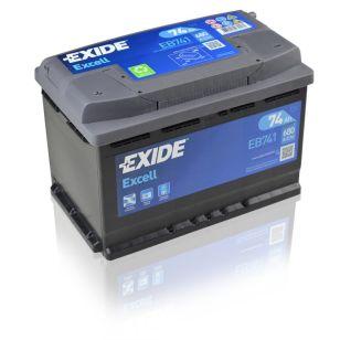 Exide Excell 74   EB741