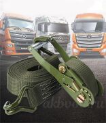 Ремень крепления груза с храповиком 5т, 6м, ширина ленты 50мм