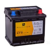 Runner EFB 55Ач 550A обратная полярность RL550