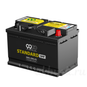 9999 STANDARD SMF 75Ач 670А обратная полярность QNS-390LN3