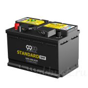 9999 STANDARD SMF 75Ач 670А прямая полярность QNS-390LN3R