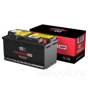 9999 PREMUIM AGM 92Ач 820А обратная полярность QNA-410LN5-IS